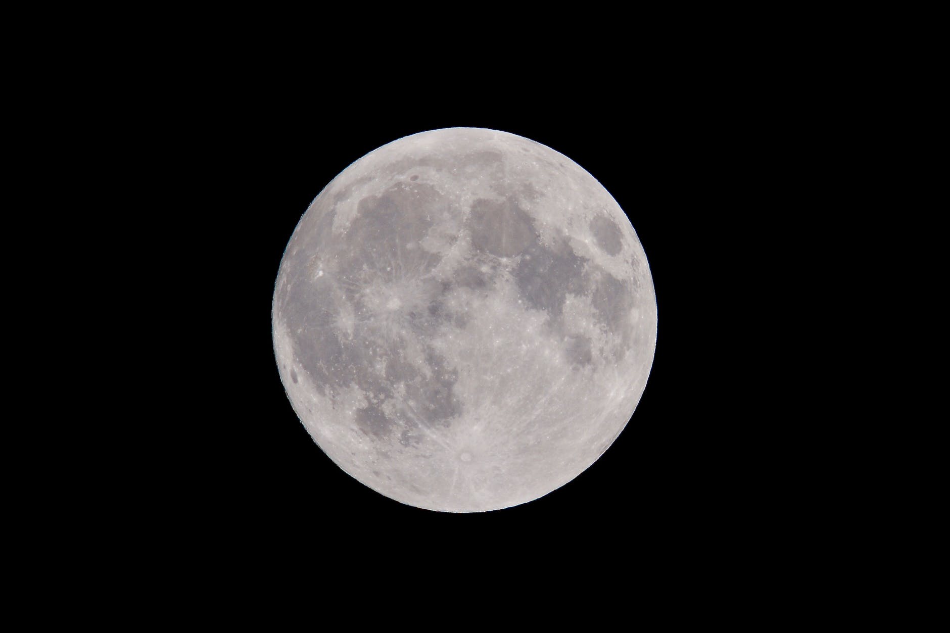 photo of full moon