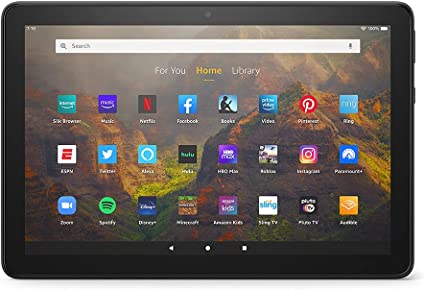 Amazon Fire HD 10 tablet (2021 release), Black on sale. Deal Alert