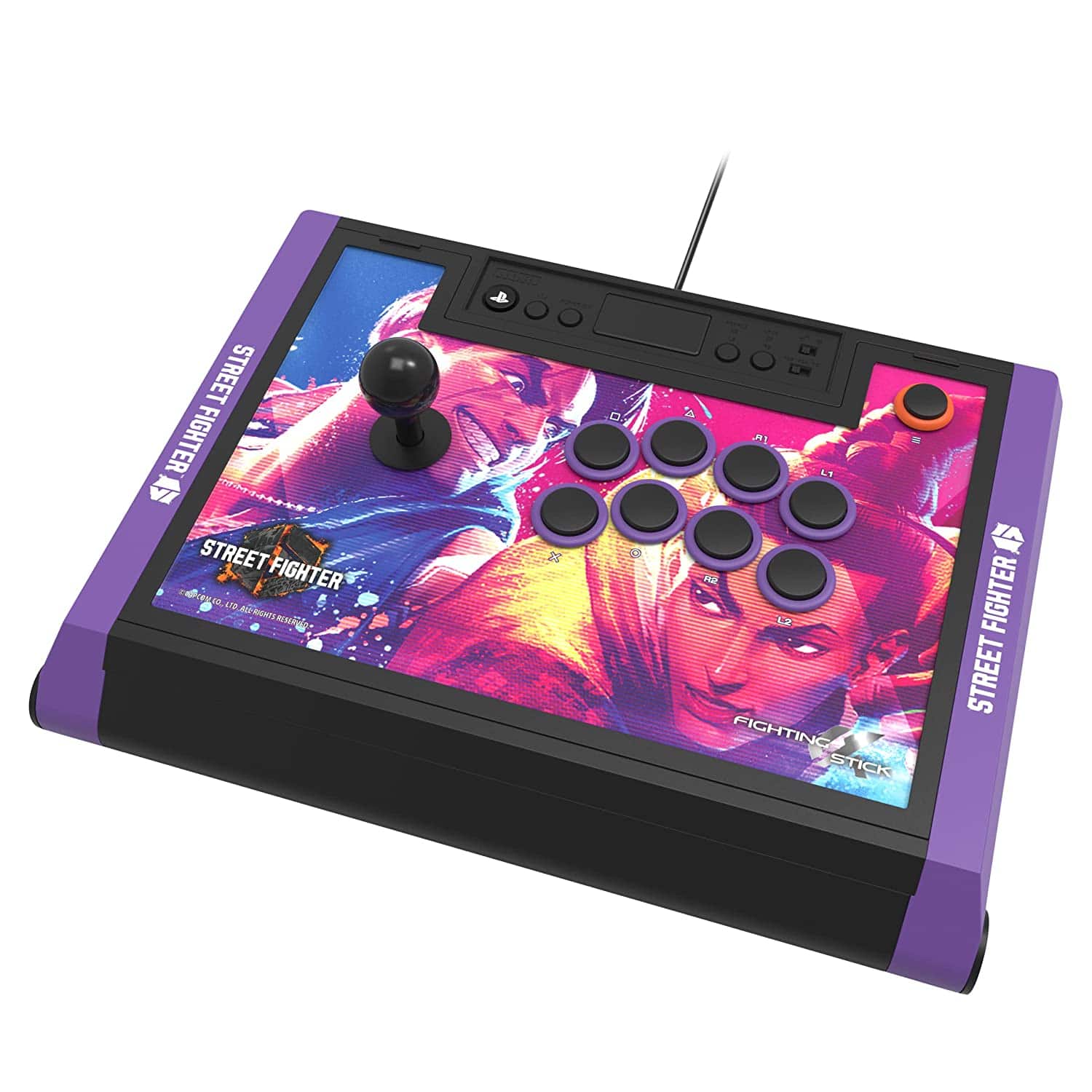 An official Street Fighter 6 PS5 fight stick is coming and it looks tournament ready