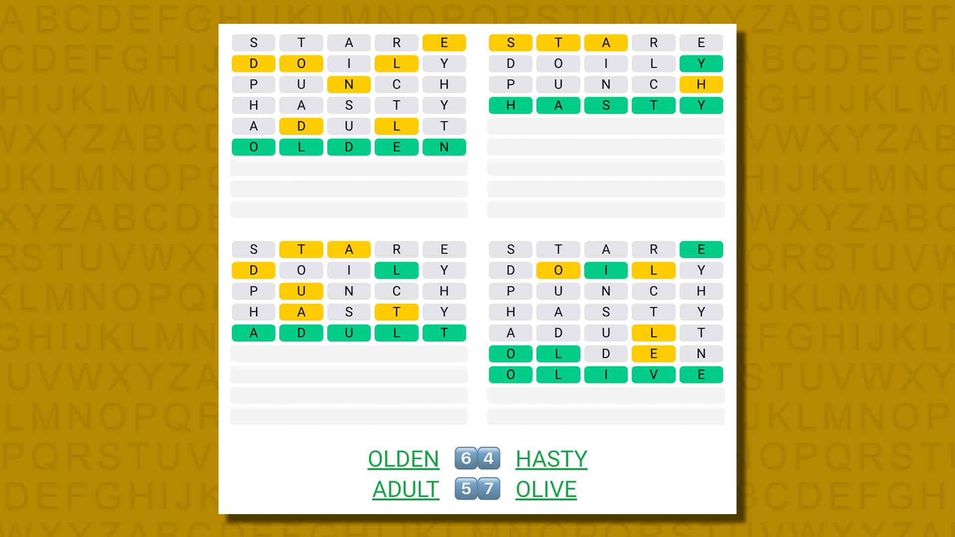 Quordle today – hints and answers for Thursday, August 17 (game #570)